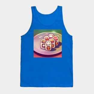 Kawaii Anime Sushi Tank Top